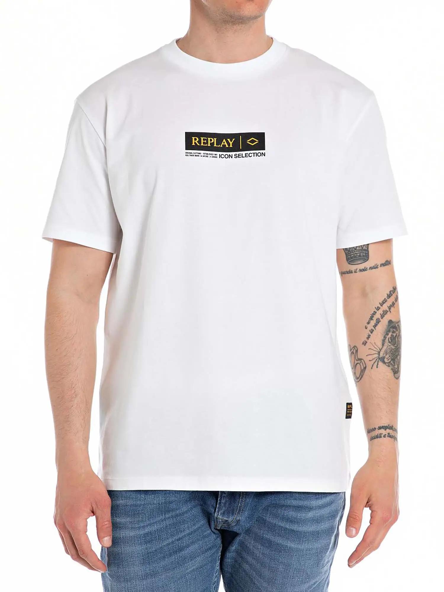 Replay t shirt uomo online