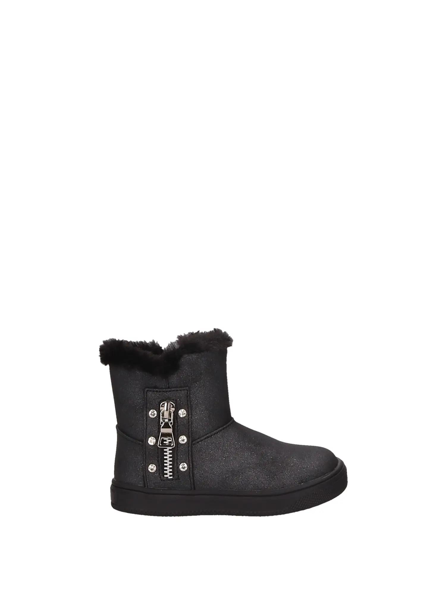 Stivaletto lumberjack nero cheap