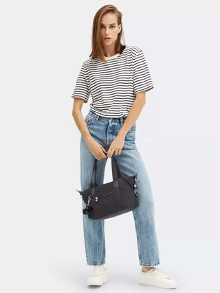 BORSA A SPALLA DONNA - KIPLING NERO - KPK01327 6