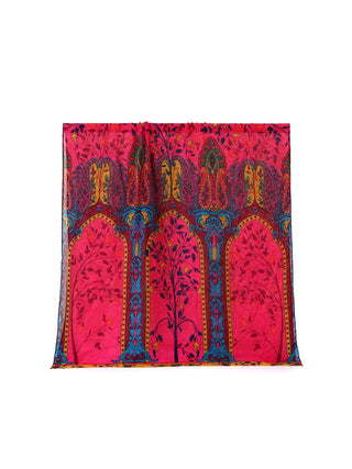 SCIARPA DONNA - LUMBERJACK FUXIA - A813 2