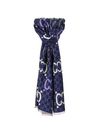 SCIARPA DONNA - LUMBERJACK BLU - D805