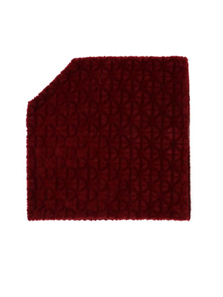 PONCHO DONNA - LUMBERJACK BORDEAUX - F809