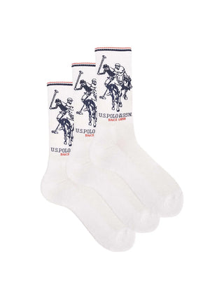 CALZE UNISEX - US POLO ASSN. BIANCO - US008UB
