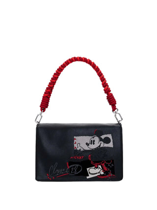 BORSA A SPALLA DONNA - DESIGUAL NERO - 25WAXP19