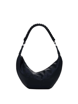 BORSA A SPALLA DONNA - DESIGUAL NERO - 25WAXP52
