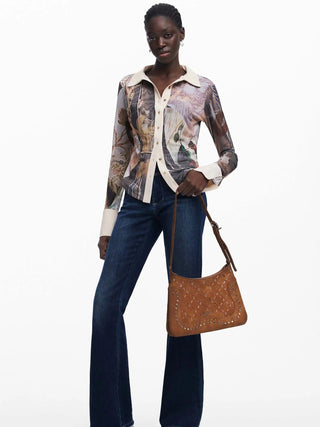 TRACOLLA DONNA - DESIGUAL MARRONE - 25WAXPB4 2