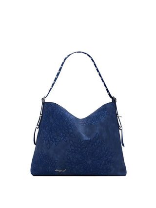 BORSA A SPALLA DONNA - DESIGUAL BLU - 25WAXPBB 1