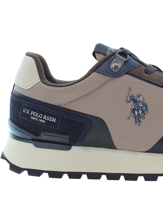 SNEAKERS UOMO - US POLO ASSN. MARRONE-BLU - ARON009M/ETS1 5