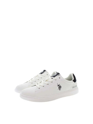 SNEAKERS UOMO - US POLO ASSN. BIANCO-NERO - BYRON001M/EY5 2