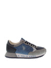 SNEAKERS UOMO - US POLO ASSN. BLU-GRIGIO - CLEEF006M/EUH1 1