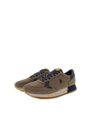 SNEAKERS UOMO - US POLO ASSN. MARRONE-BLU - CLEEF006M/EUH1 2