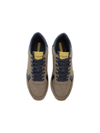 SNEAKERS UOMO - US POLO ASSN. MARRONE-BLU - CLEEF006M/EUH1 3