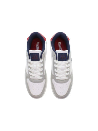 SNEAKERS UOMO - US POLO ASSN. BIANCO-BLU - STEVE004M/EYH2 3