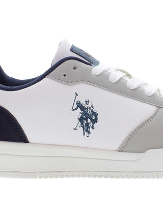 SNEAKERS UOMO - US POLO ASSN. BIANCO-BLU - STEVE004M/EYH2 6