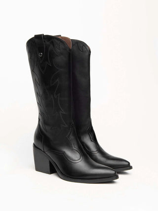 STIVALE DONNA - NERO GIARDINI NERO - I013274D 2