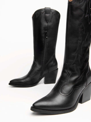 STIVALE DONNA - NERO GIARDINI NERO - I013274D 3