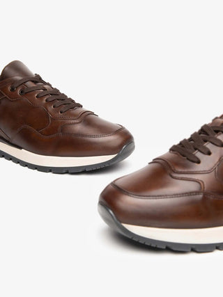 SNEAKERS UOMO - NERO GIARDINI BEIGE - I400413U 3