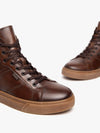 SNEAKERS UOMO - NERO GIARDINI BEIGE - I400457U 3