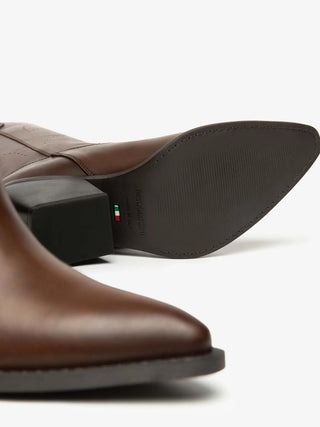 STIVALE DONNA - NERO GIARDINI BEIGE - I513921D 4