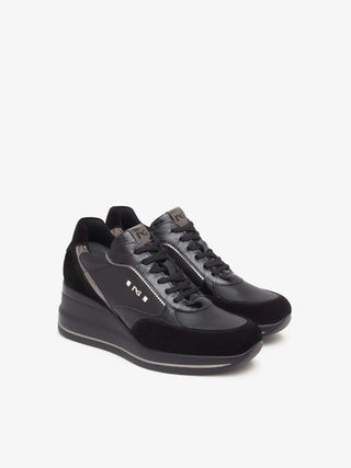 SNEAKERS DONNA - NERO GIARDINI NERO - I514130D 2