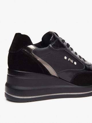 SNEAKERS DONNA - NERO GIARDINI NERO - I514130D 3
