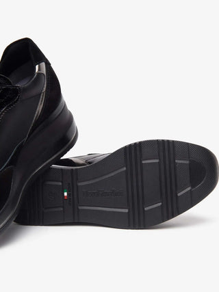 SNEAKERS DONNA - NERO GIARDINI NERO - I514130D 4