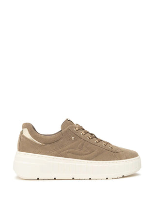 SNEAKERS DONNA - NERO GIARDINI BEIGE - I514201D