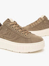 SNEAKERS DONNA - NERO GIARDINI BEIGE - I514201D 3