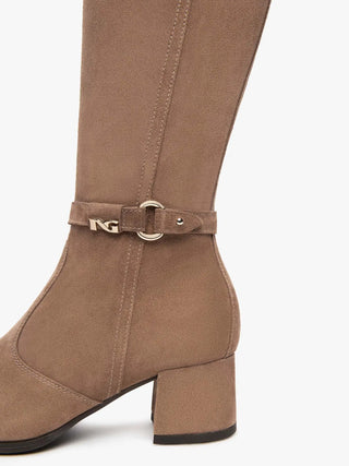 STIVALE DONNA - NERO GIARDINI MARRONE - I514334D 3