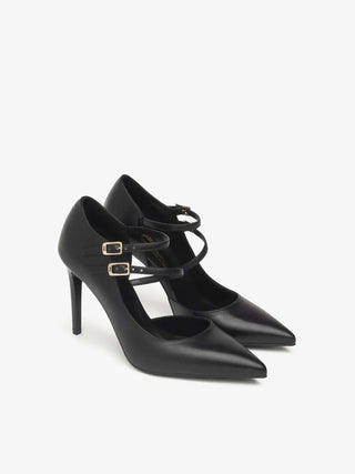 DECOLLETE DONNA - NERO GIARDINI NERO - I514420DE 2