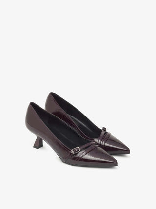 DECOLLETE DONNA - NERO GIARDINI BORDEAUX - I514431DE 2