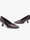 DECOLLETE DONNA - NERO GIARDINI BORDEAUX - I514431DE 3