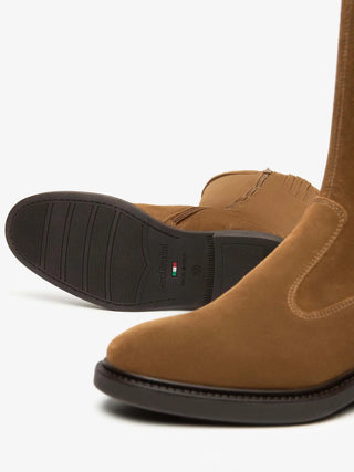 STIVALE DONNA - NERO GIARDINI MARRONE - I514715D 4