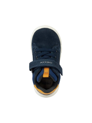 SNEAKERS BAMBINO - GEOX NAVY-OCRA - B365DA 022ME 5