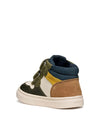 SNEAKERS BAMBINO - GEOX AVORIO-VERDE - B465NA 08522 3