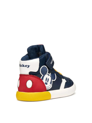 SNEAKERS BAMBINO - GEOX NAVY-ROSSO - B561NB 000BC 4
