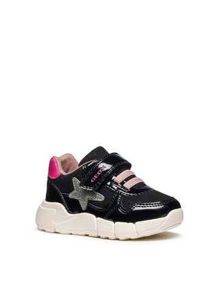 SNEAKERS BAMBINO - GEOX NERO-FUXIA - B566NB 054AS 2