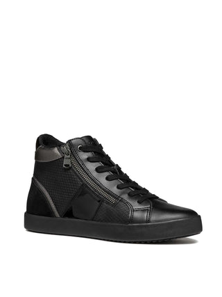SNEAKERS DONNA - GEOX NERO - D366HD 00422 2