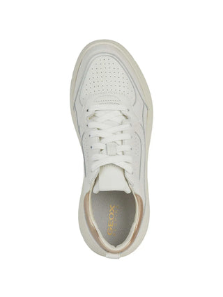 SNEAKERS DONNA - GEOX BIANCO - D45NHB 046NF 5