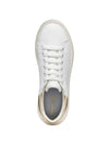 SNEAKERS DONNA - GEOX BIANCO-ORO - D45TCD 085BN 5