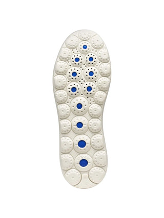 SNEAKERS DONNA - GEOX BIANCO-ORO - D45TCD 085BN 6