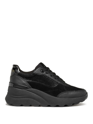 SNEAKERS DONNA - GEOX NERO - D45WAA 0JS85