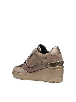 SNEAKERS DONNA - GEOX TAUPE - D46RAA 0AJ22 3