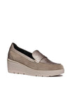 MOCASSINO DONNA - GEOX TAUPE - D46RAB 0222N 2