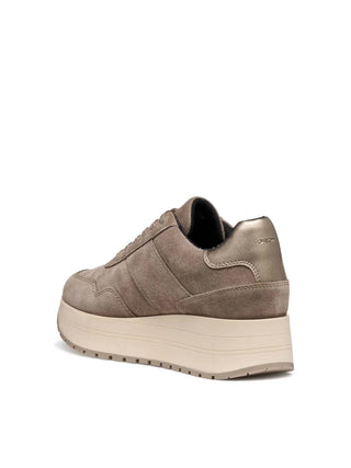 SNEAKERS DONNA - GEOX TAUPE-SABBIA - D55MZA 022NF 3