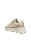 SNEAKERS DONNA - GEOX BEIGE-ORO - D55YHA 054AJ 3