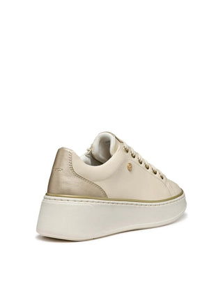 SNEAKERS DONNA - GEOX BEIGE-ORO - D55YHA 054AJ 4