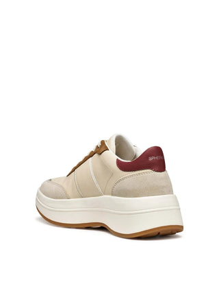 SNEAKERS DONNA - GEOX BEIGE-TAUPE - D56WTA 0BC22 3