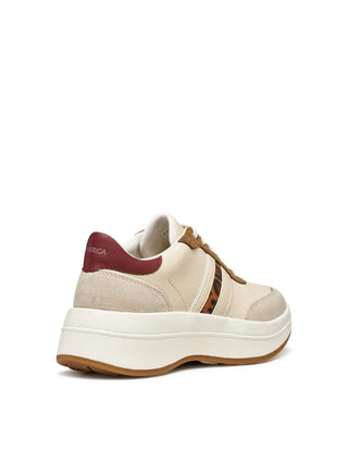 SNEAKERS DONNA - GEOX BEIGE-TAUPE - D56WTA 0BC22 4