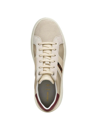 SNEAKERS DONNA - GEOX BEIGE-ROSSO - D56WVC 000BC 5